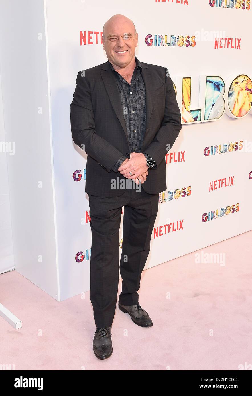Dean Norris attending the 'Girlboss' Los Angeles premiere held at the ArcLight Cinemas Hollywood Stock Photo