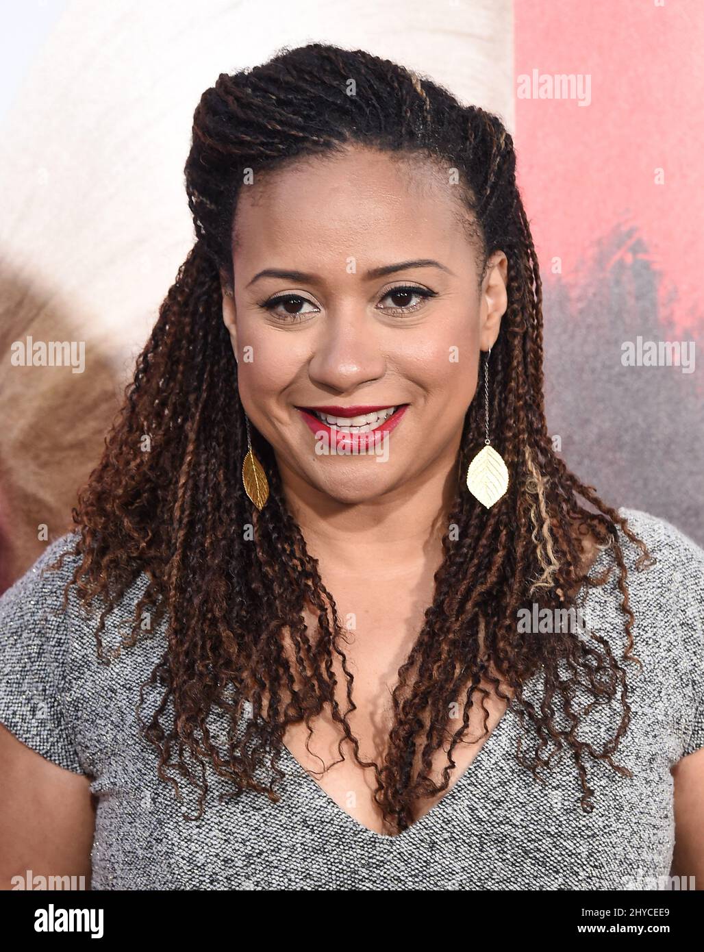 tracie embellished vinyl & leather pump