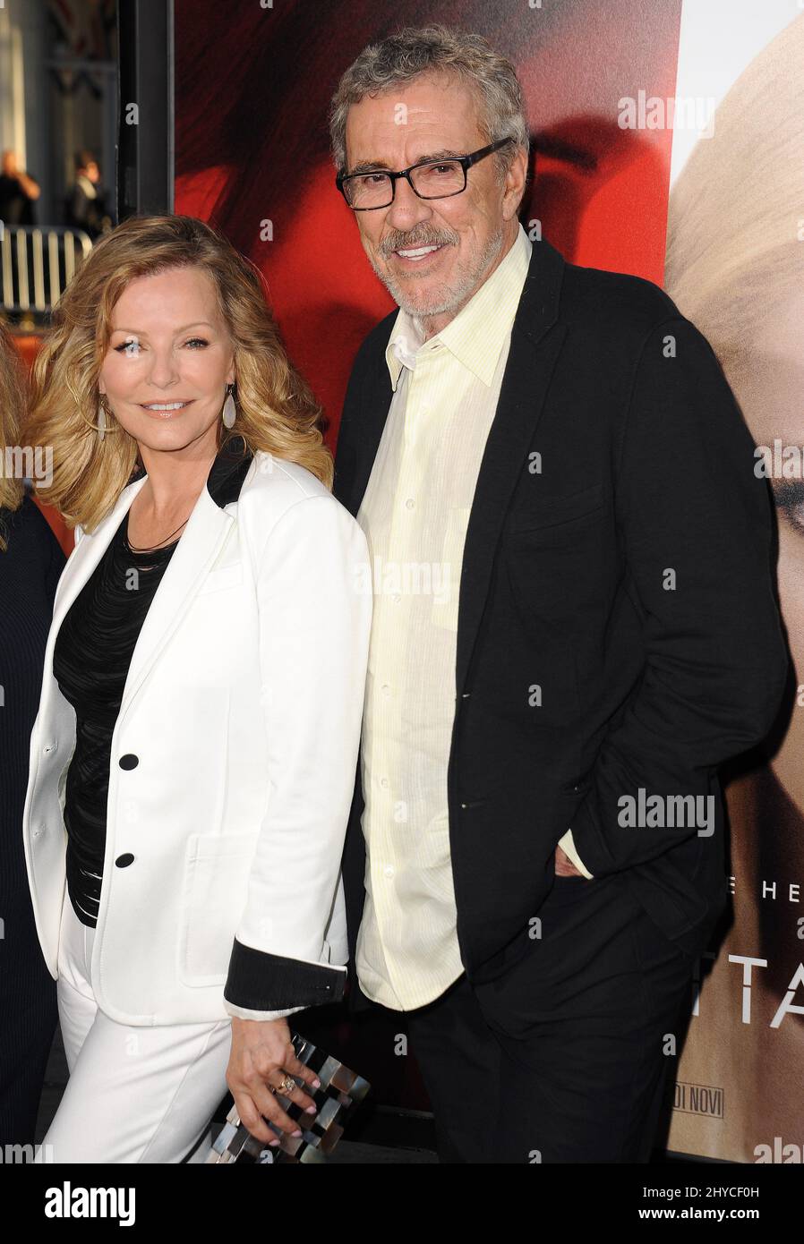 Cheryl Ladd, Brian Russell attending the Los Angeles premiere of