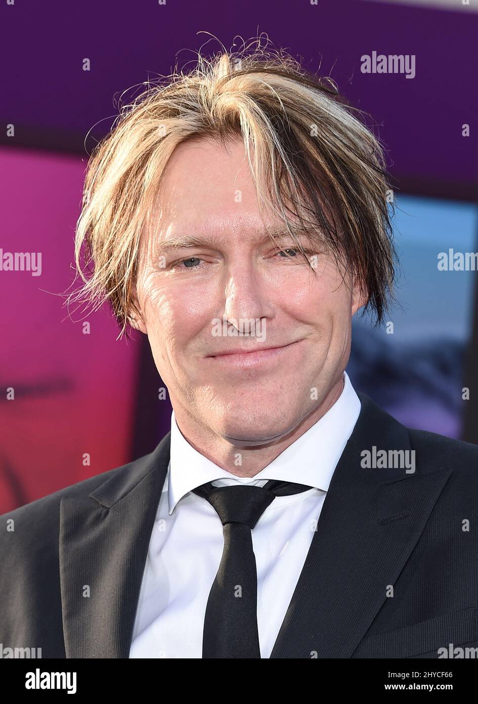 ladrón Oxido sufrir Tyler Bates attending the world premiere of Guardians of the Galaxy Vol. 2  in Los Angeles Stock Photo - Alamy