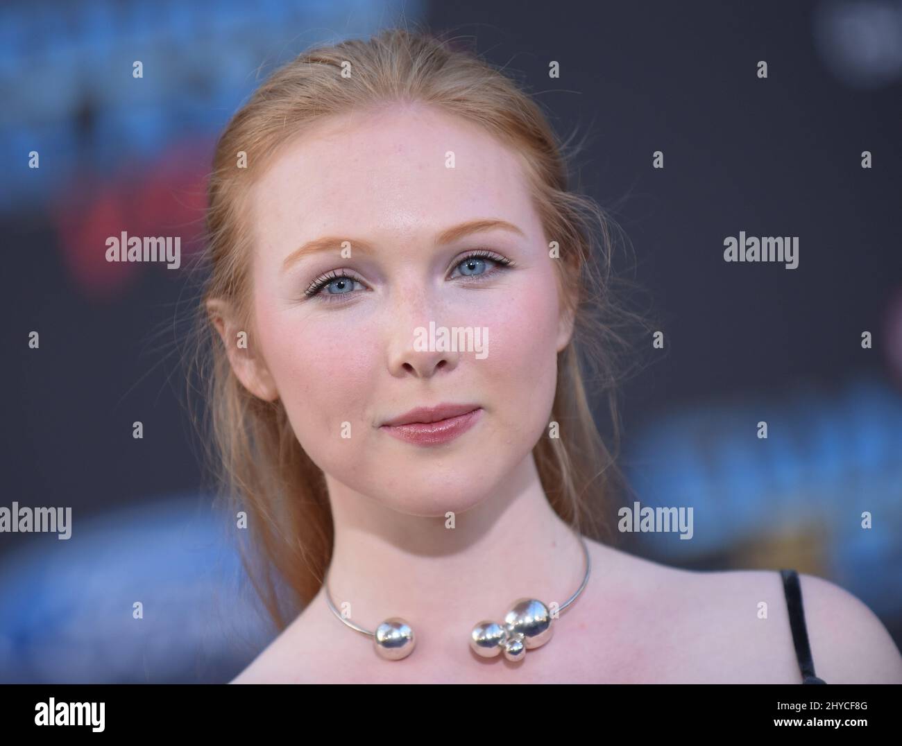 Molly Quinn attending the world premiere of Guardians of the Galaxy Vol