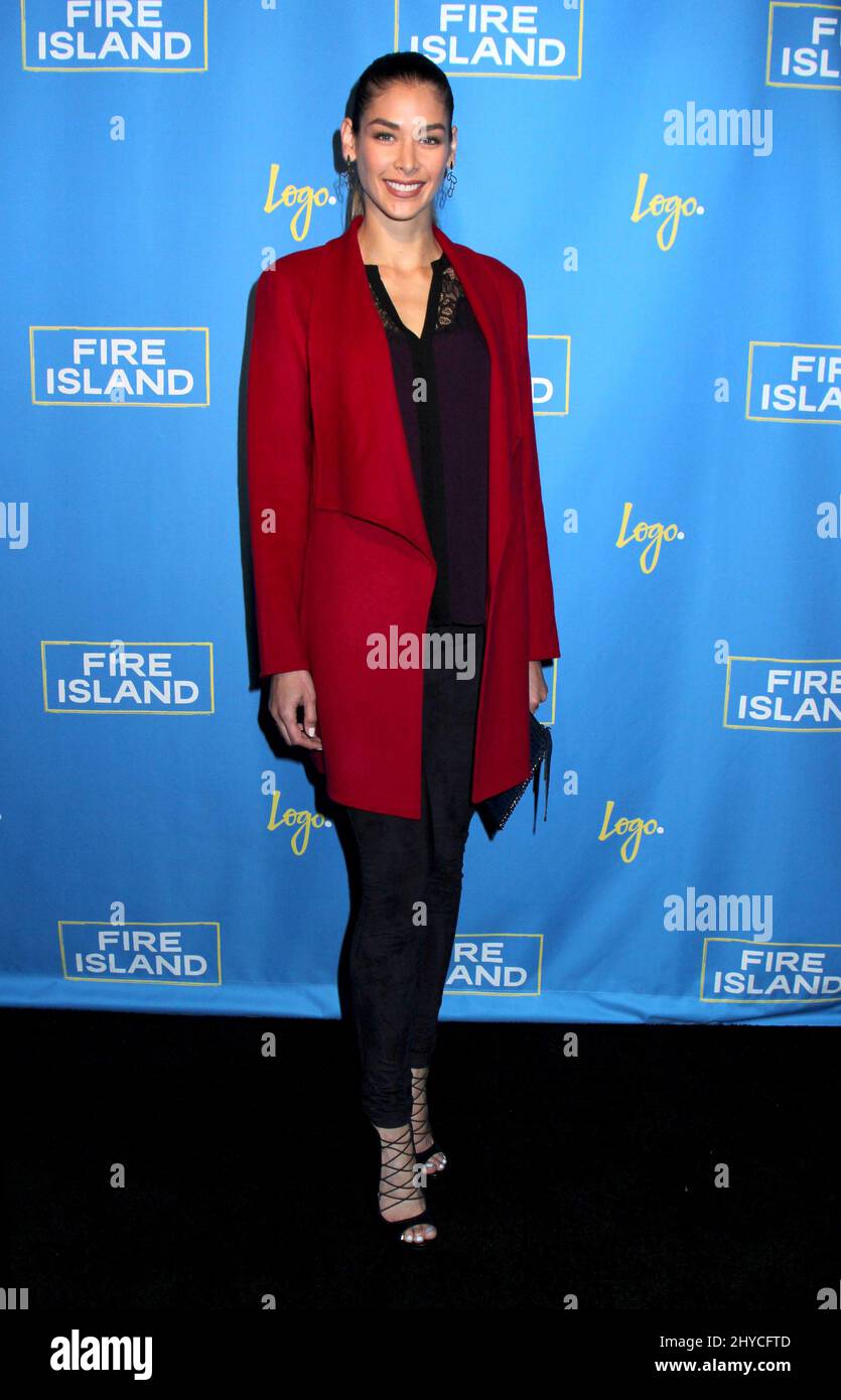 Dayana Mendoza attending the €œFire Island€ Premiere Party held at Atlas Social Club in Los Angeles, USA Stock Photo
