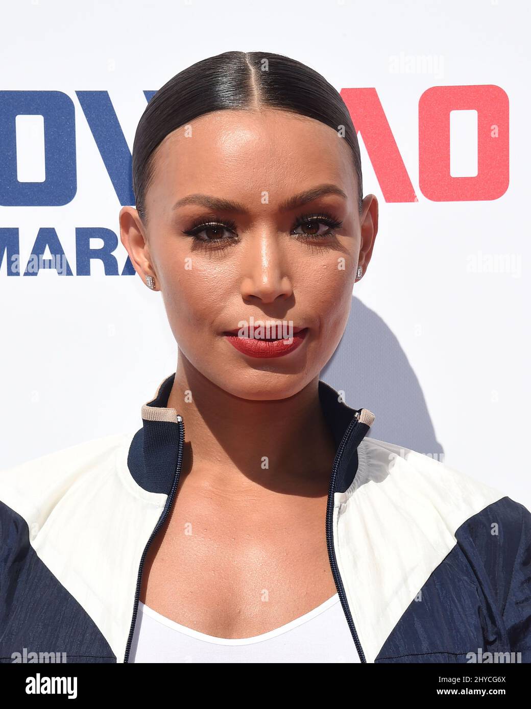 Ilfenesh Hadera attending the first ever Baywatch SlowMo Marathon, a