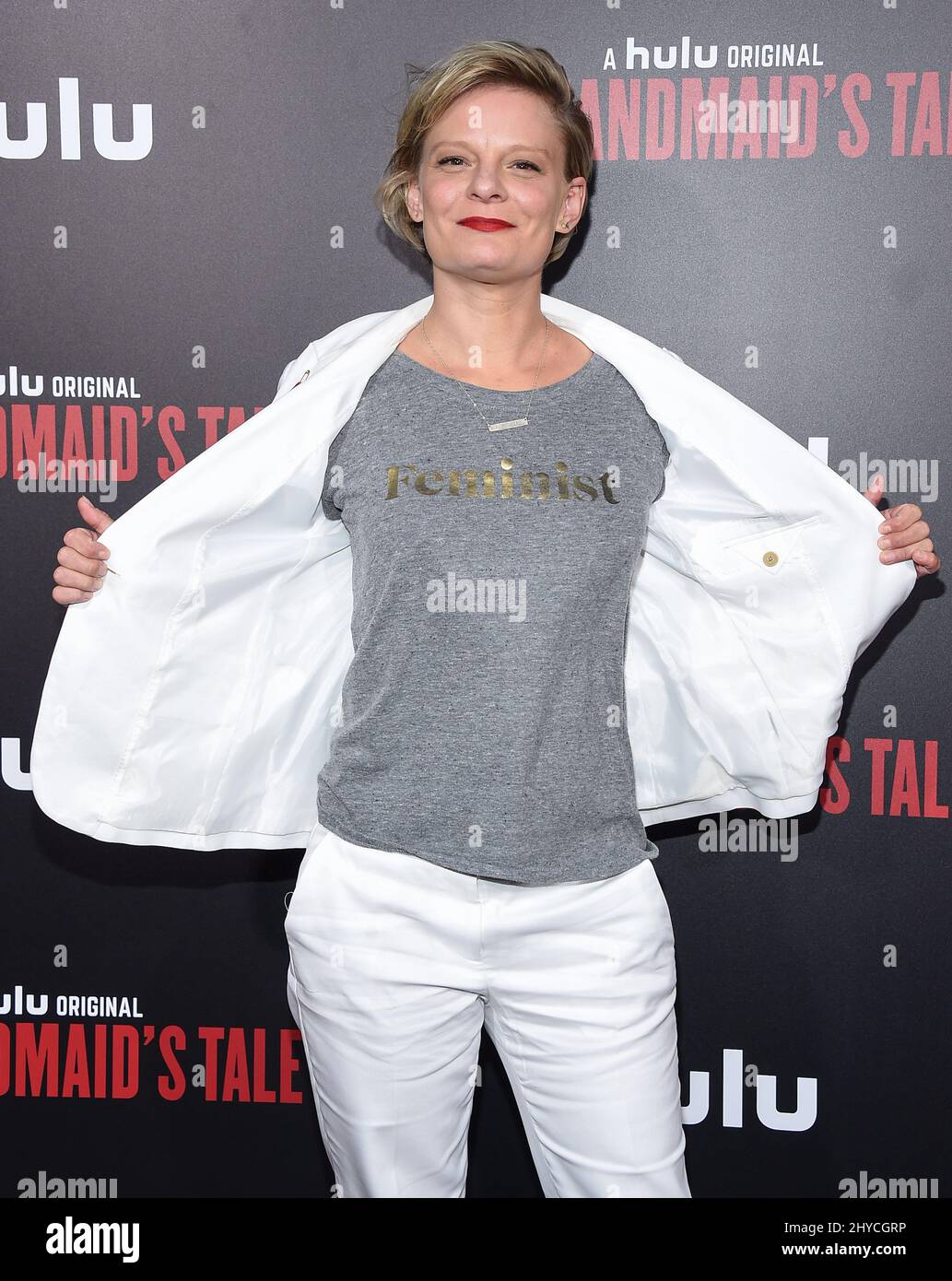Martha Plimpton arriving for Hulu's "The Handmaid's Tale" premiere held ...
