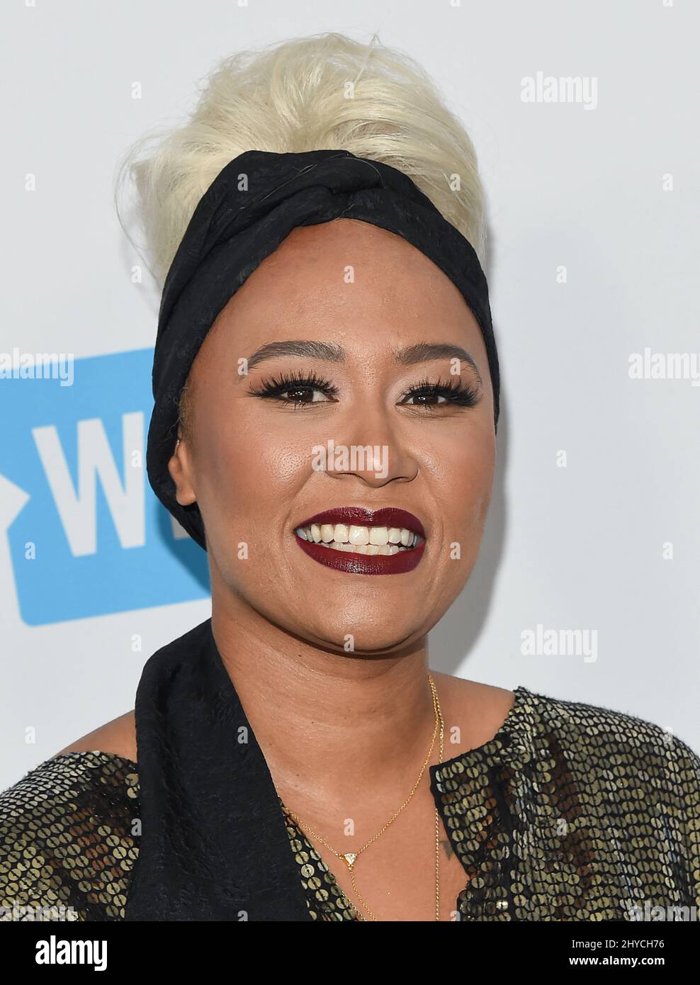 Emeli Sande attending WE Day held at The Forum in Los Angeles, USA
