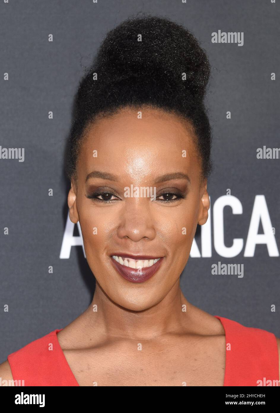 Mickaelle X. Bizet attending ABC's "American Crime" FYC Event held at