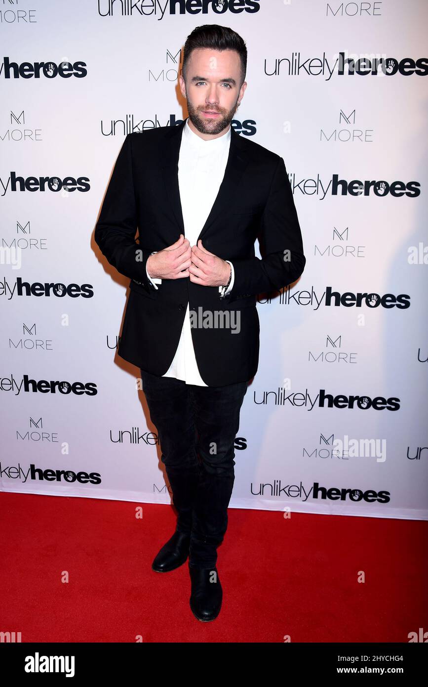 Brian Justin Crum attending Unlikely Heroes' Nights of Freedom, presented by MORE Company, held at the City Winery in Nashville, Tennessee Stock Photo