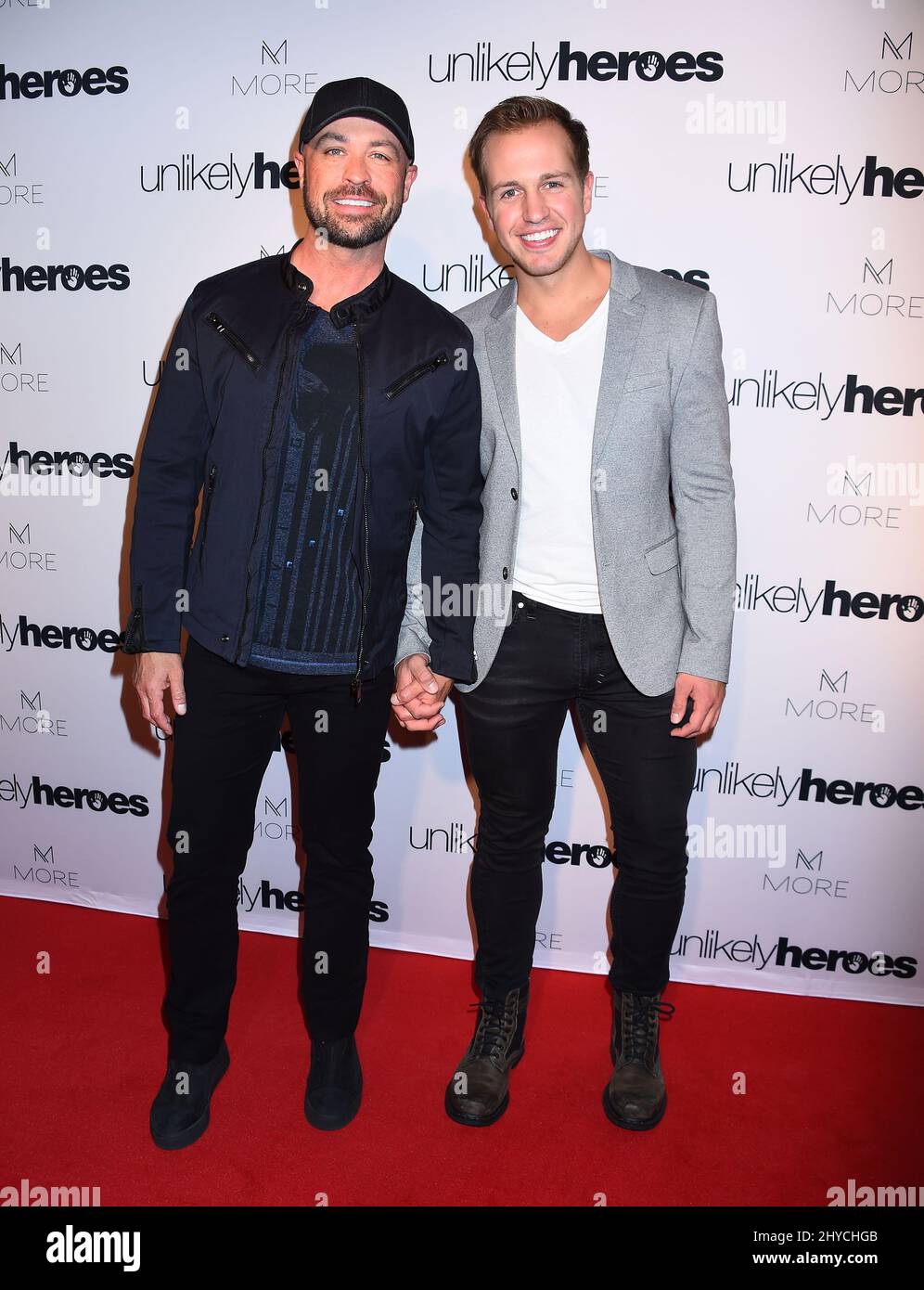 Cody Alan and Michael Smith attending Unlikely Heroes' Nights of Freedom, presented by MORE Company, held at the City Winery in Nashville, Tennessee Stock Photo