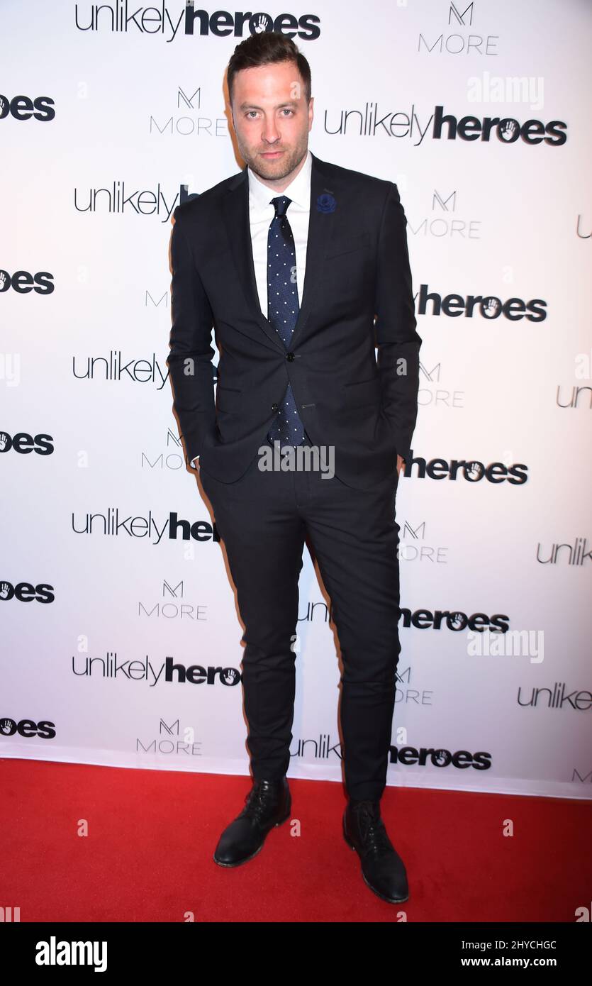 Brady Toops attending Unlikely Heroes' Nights of Freedom, presented by MORE Company, held at the City Winery in Nashville, Tennessee Stock Photo