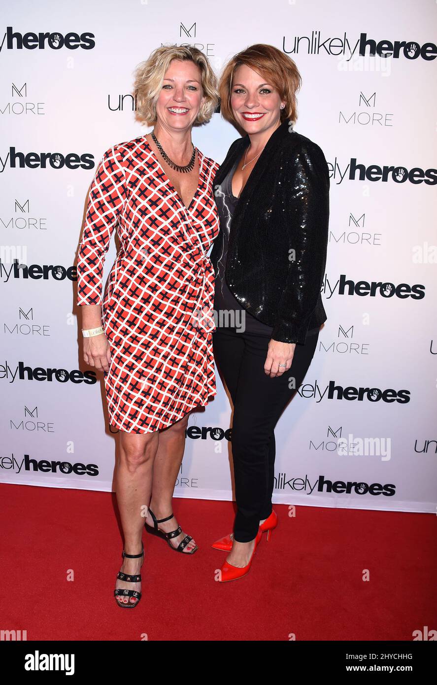 Kelli Carpenter and Anne Steele attending Unlikely Heroes' Nights of Freedom, presented by MORE Company, held at the City Winery in Nashville, Tennessee Stock Photo