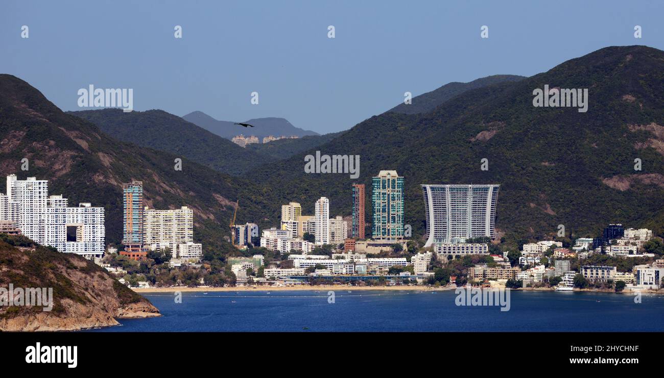 A view of Repulse bay in Hong Kong. Stock Photo