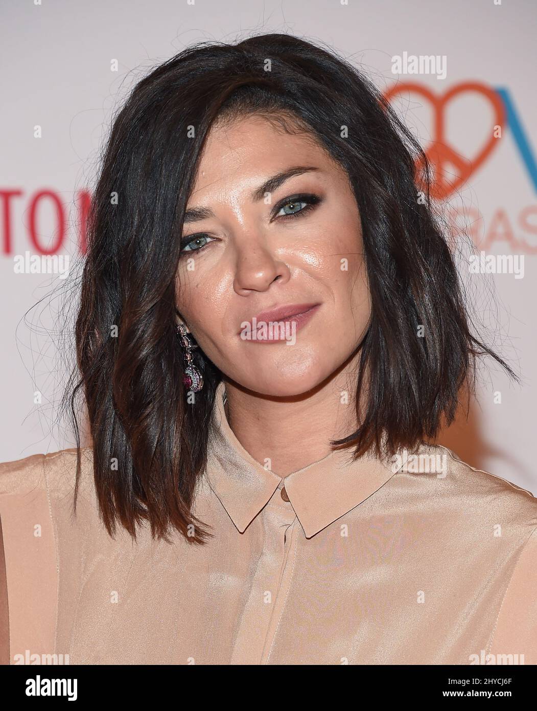 Jessica Szohr arriving to the 24th Annual Race To Erase MG Gala held at