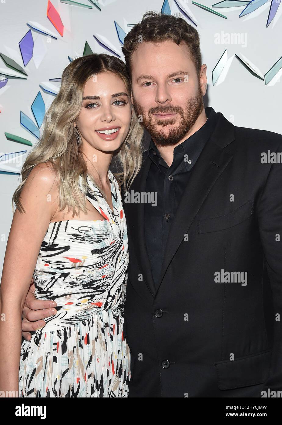 Sean Parker and Alexandra Lenas arriving to the UCLA Mattel Children's