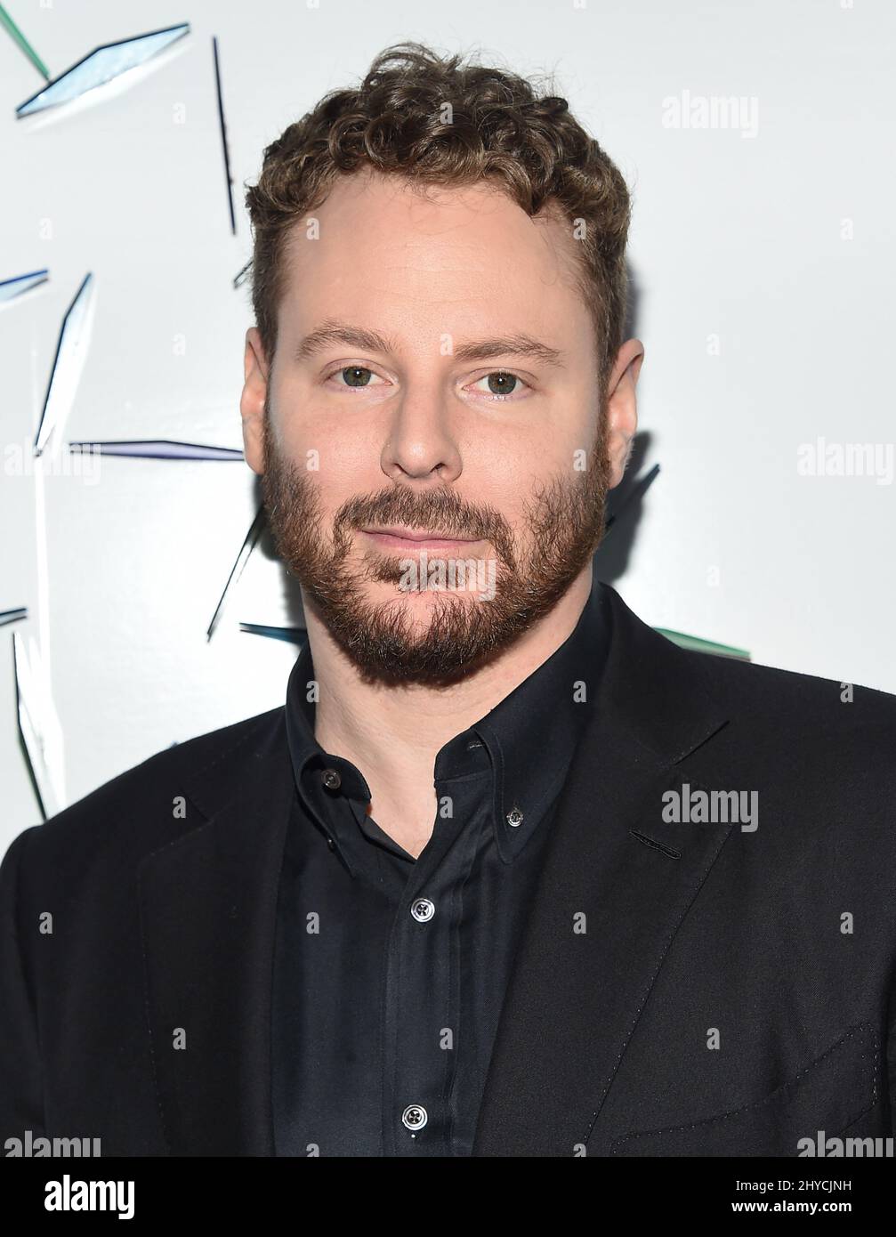 Sean Parker arriving to the UCLA Mattel Children's Hospital