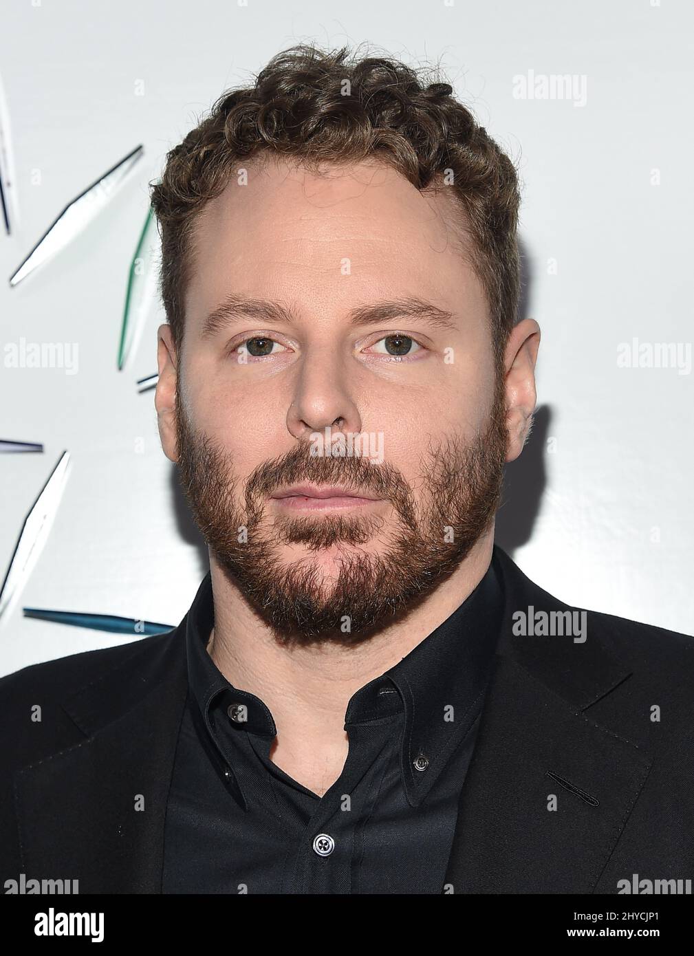 Sean Parker arriving to the UCLA Mattel Children's Hospital