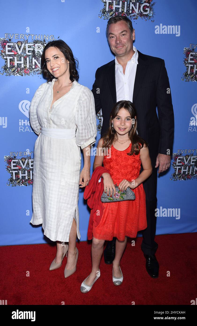 Fiona Loewi Reinhardt attending the "Everything, Everything" screening held at the TCL Chinese Theatre in Los Angeles, USA Stock Photo