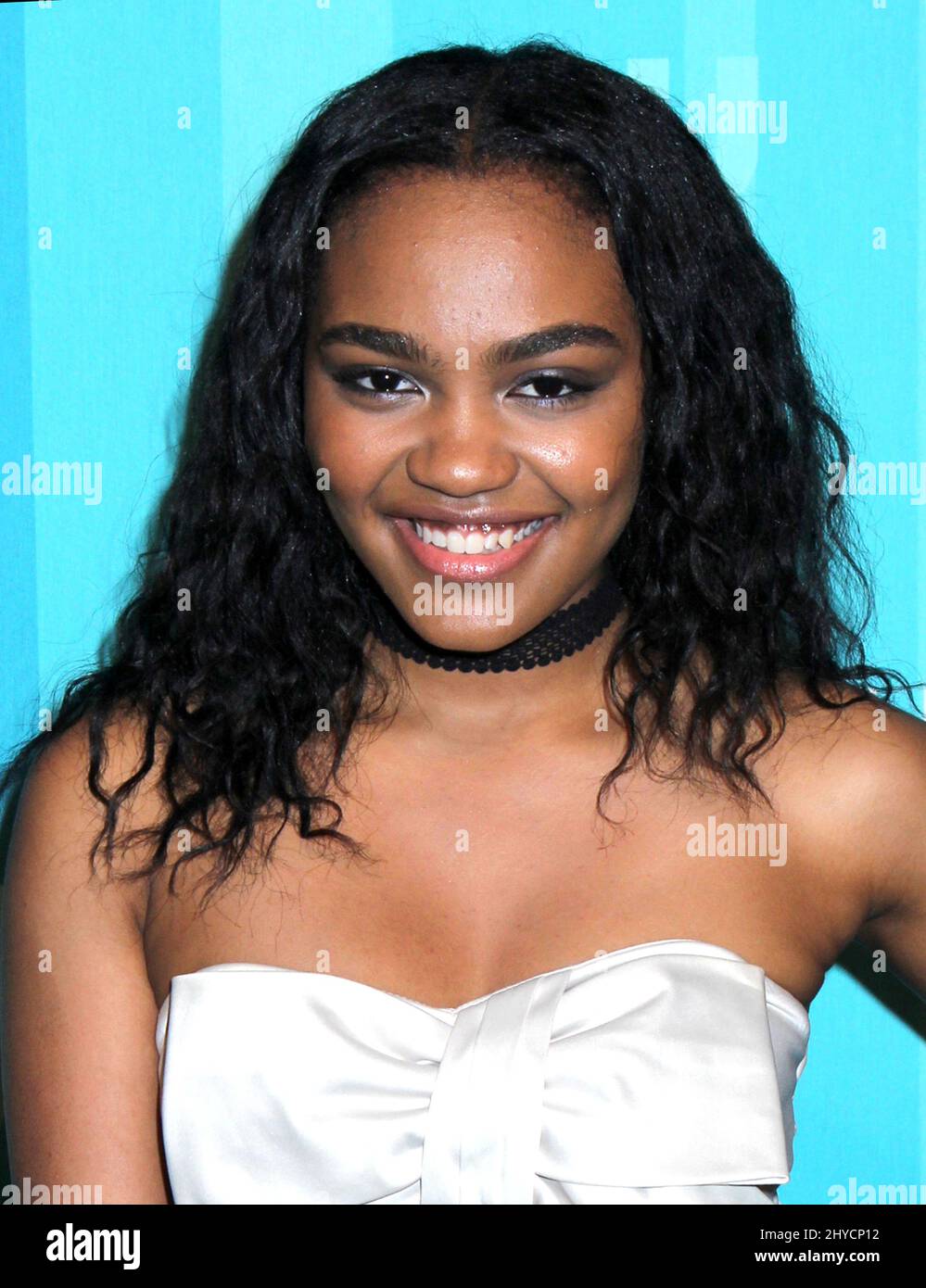 China Anne McClain attending the CW Network 2017 Upfront in New York