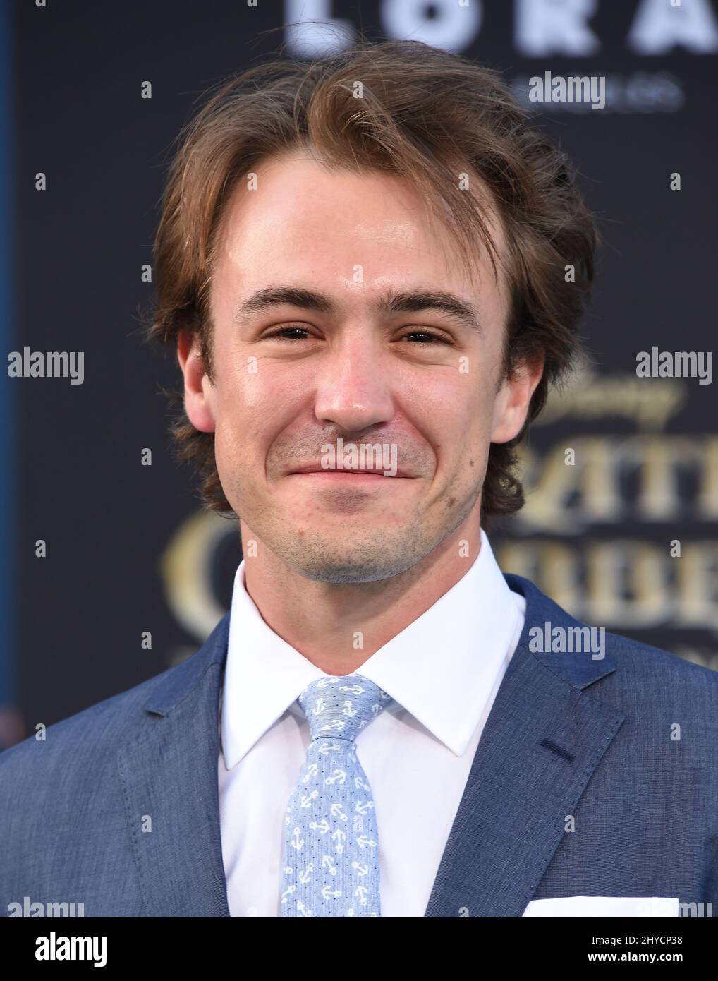 Ben O'Toole attending Disney's ''Pirates Of The Caribbean Dead Men