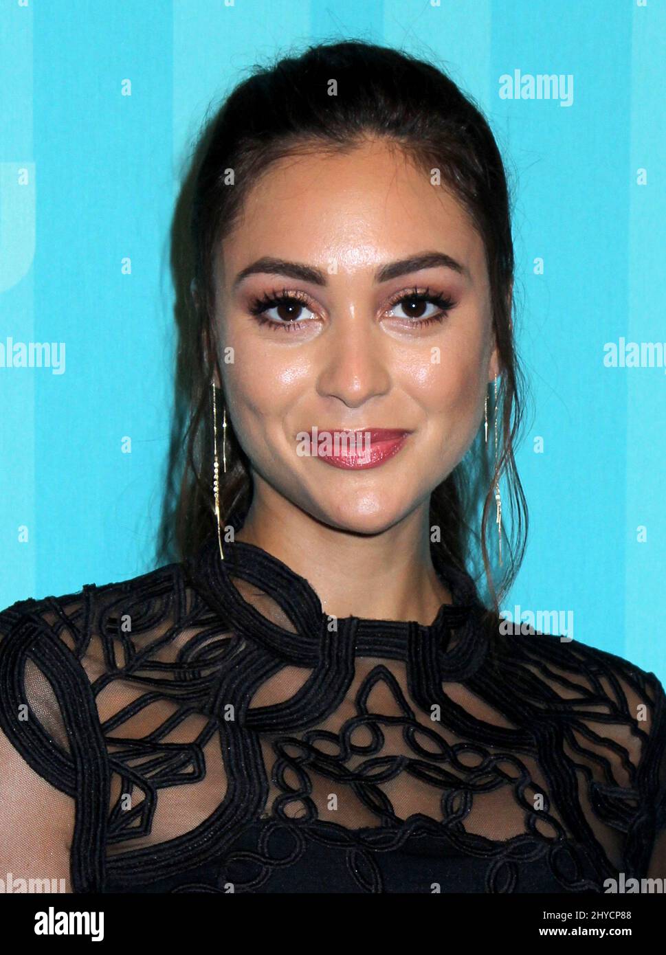 Lindsey Morgan attending The CW Network's 2017 Upfront held at The