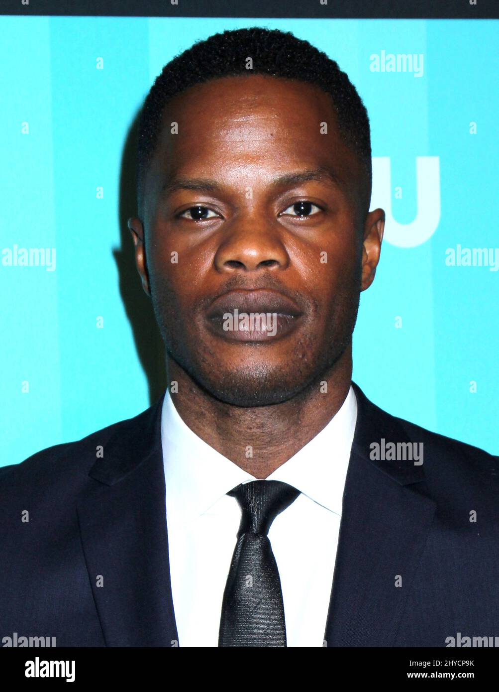 Sam Adegoke attending The CW Network's 2017 Upfront held at The London Hotel on May 18, 2017 Stock Photo