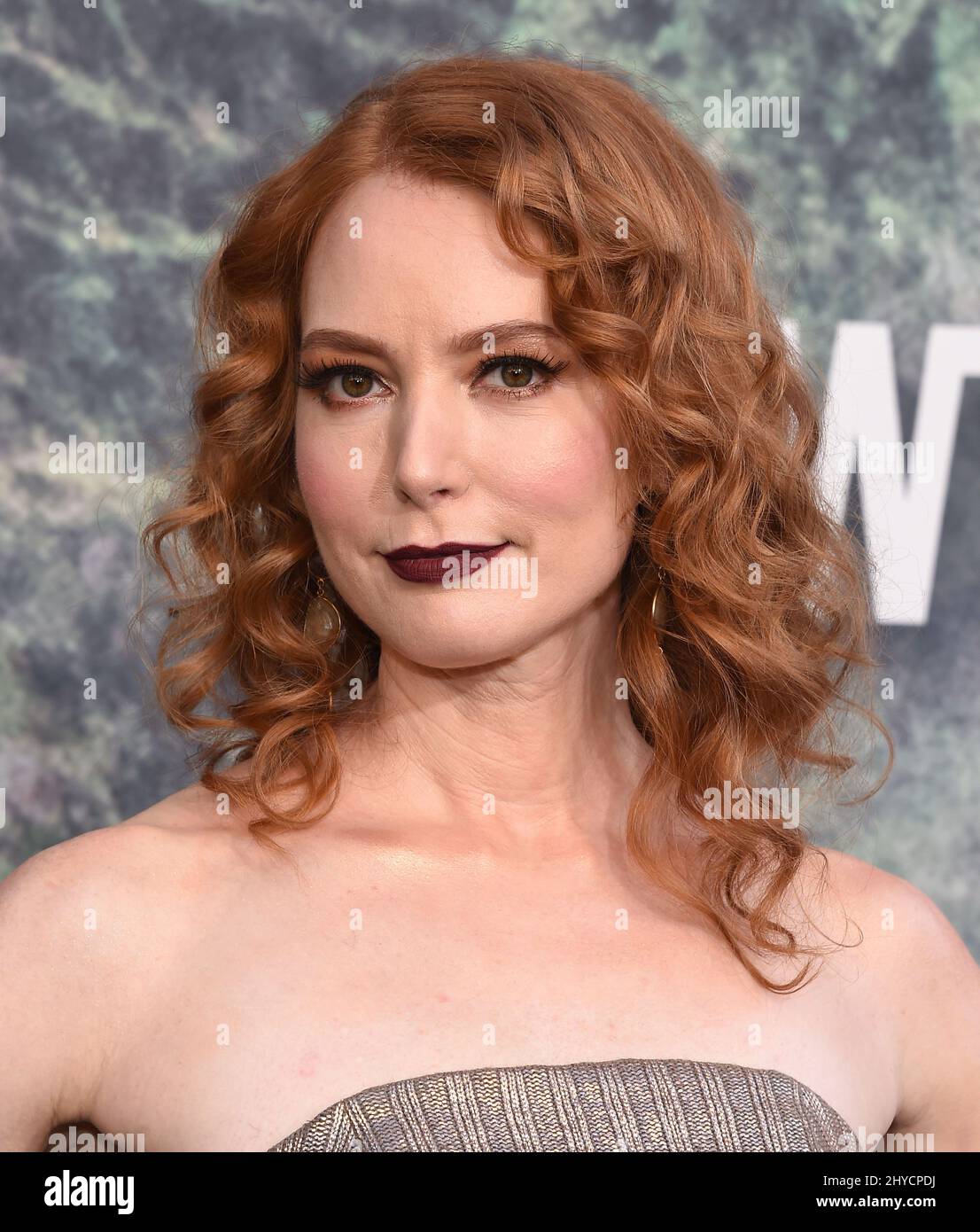 Alicia Witt arriving to Showtime's Limited Series "Twin Peaks" World