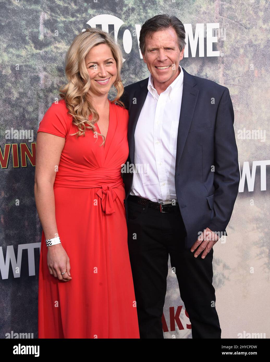 Grant Goodeve arriving to Showtime's Limited Series 'Twin Peaks' World Premiere held at the Ace Hotel in Los Angeles, USA Stock Photo