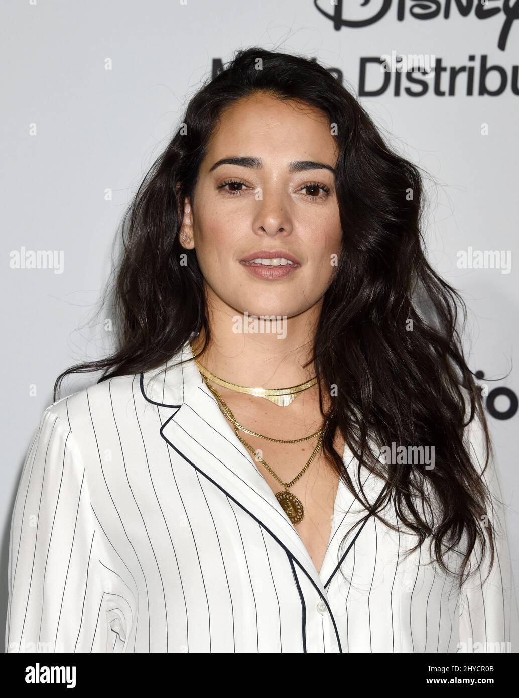 Natalie Martinez attending the ABC International Upfronts Stock Photo