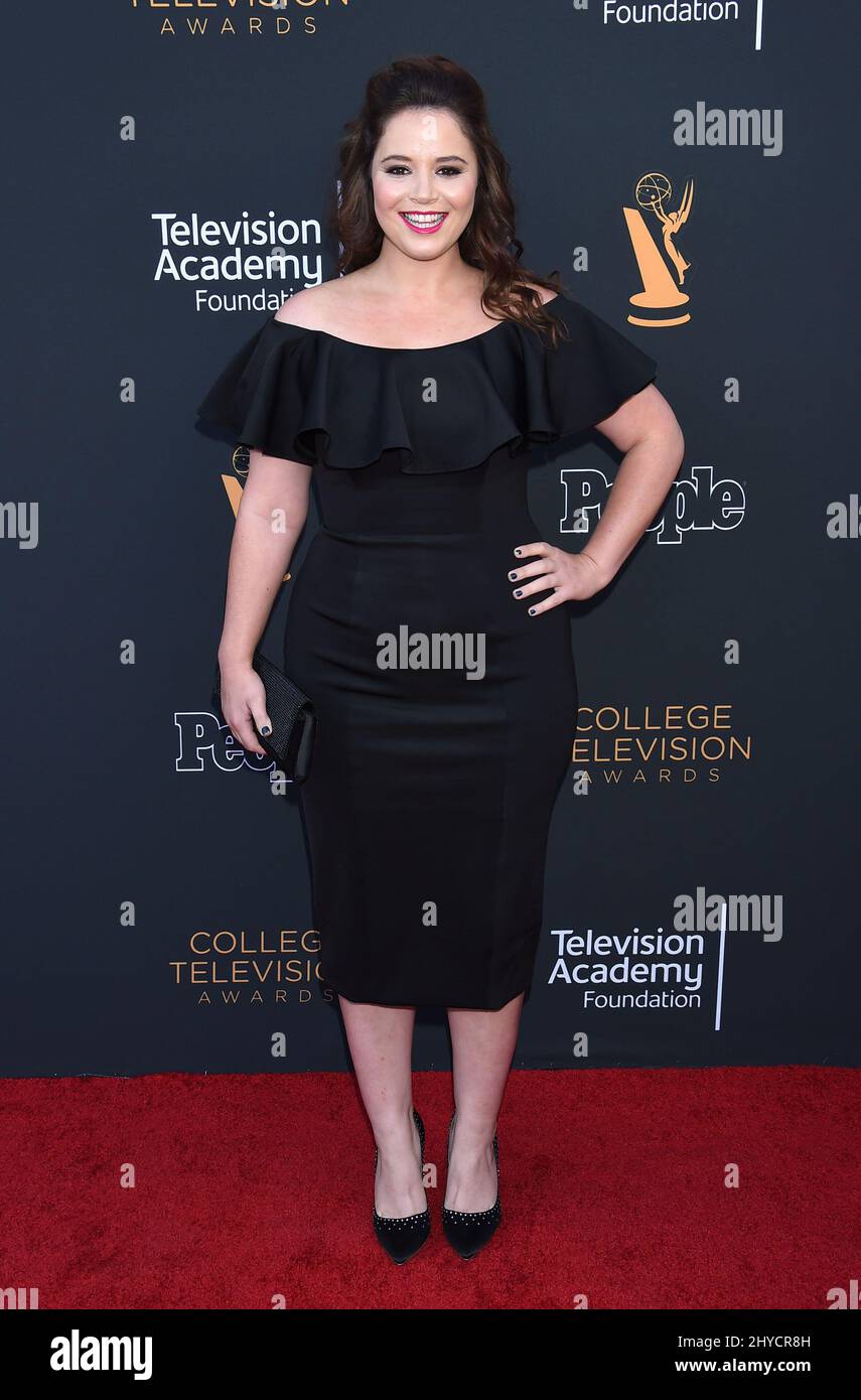 Kether Donohue attends the 38th College Television Awards, by The ...