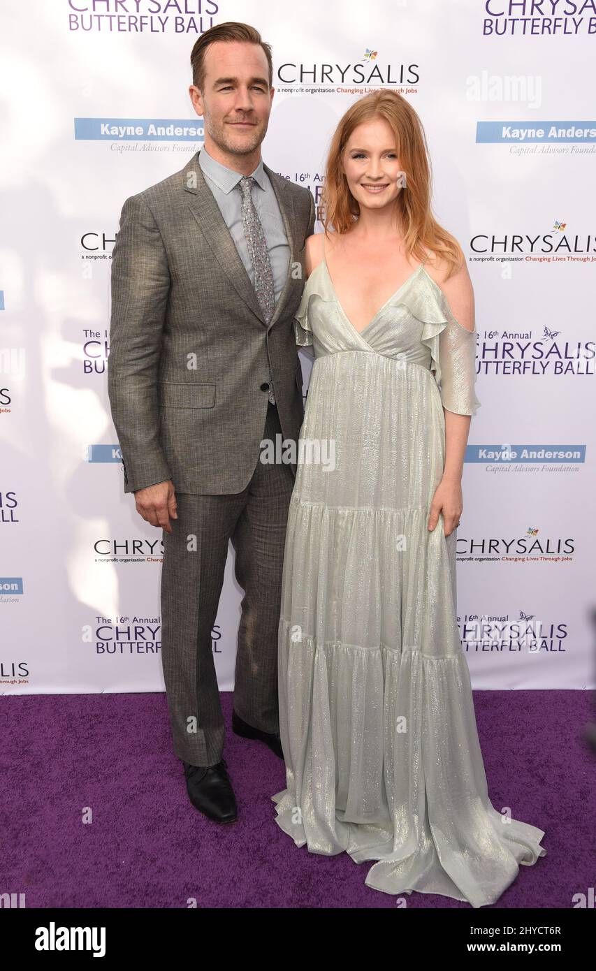 James Van Der Beek and Kimberly Brook attending the 16th Annual