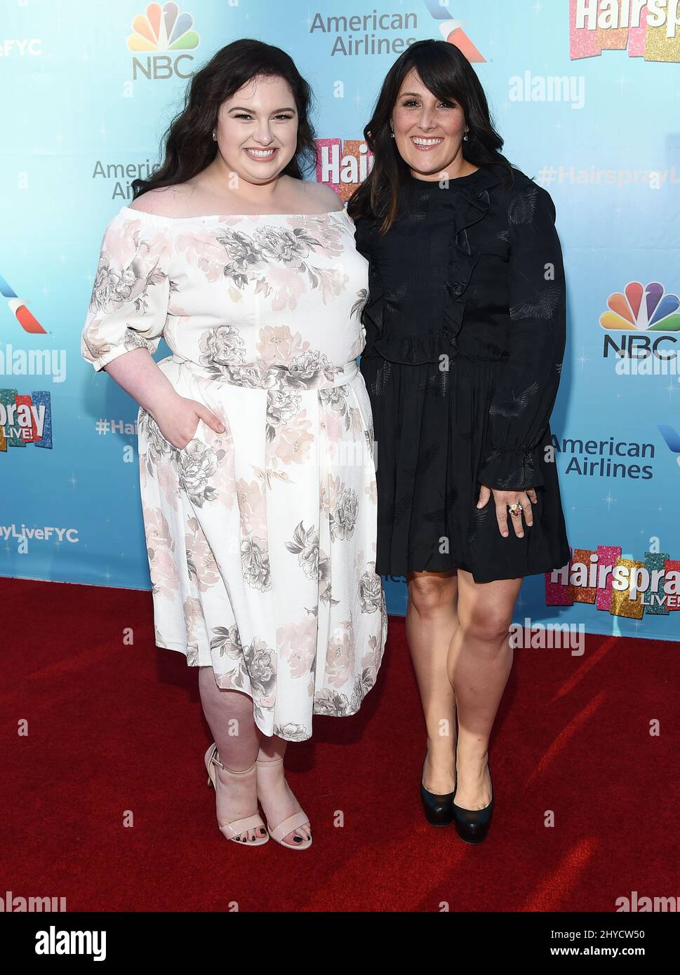 Maddie Baillio and Ricki Lake arriving to the "Hairspray" Live FYC