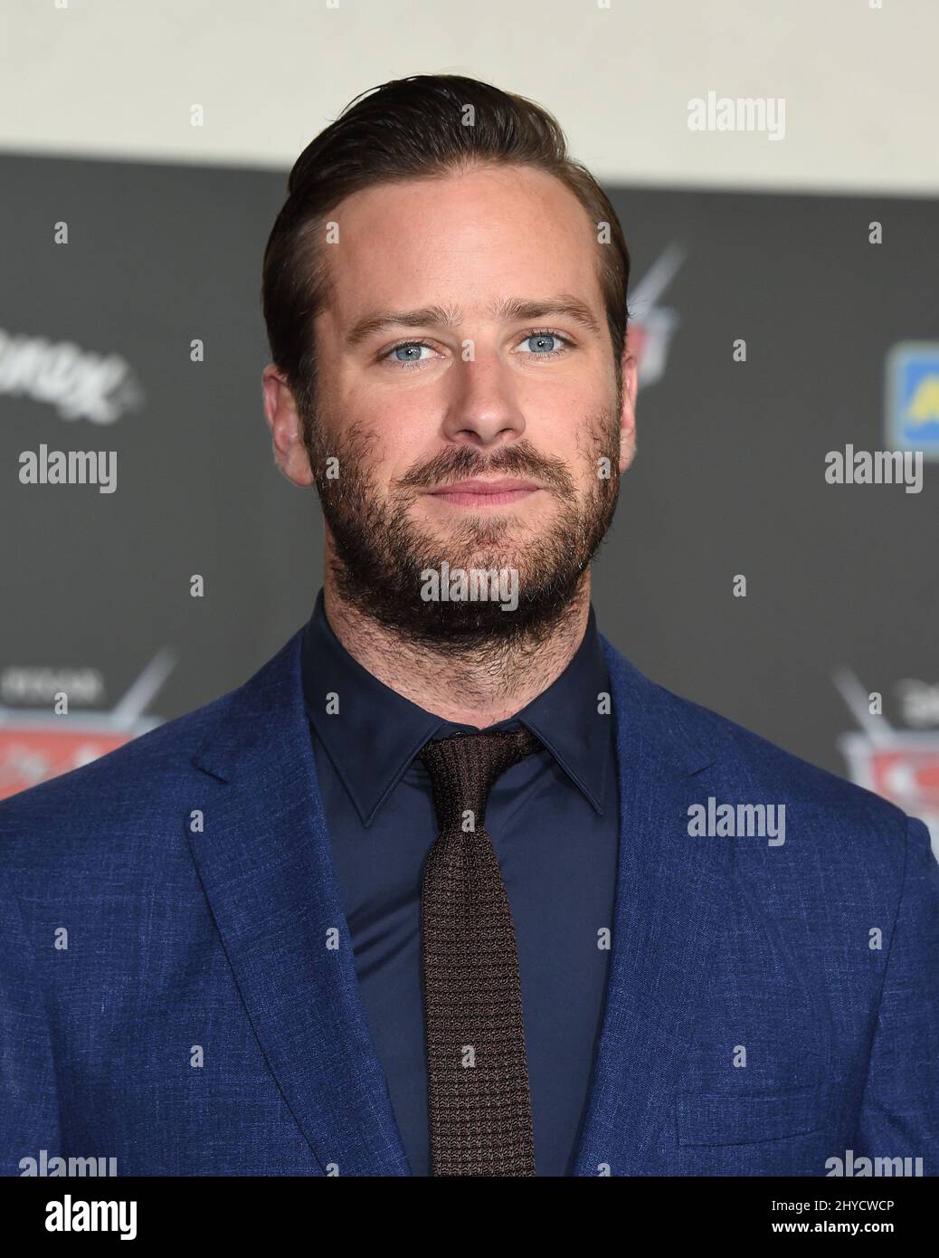 Armie Hammer arriving to the "Cars 3" World Premiere held at the