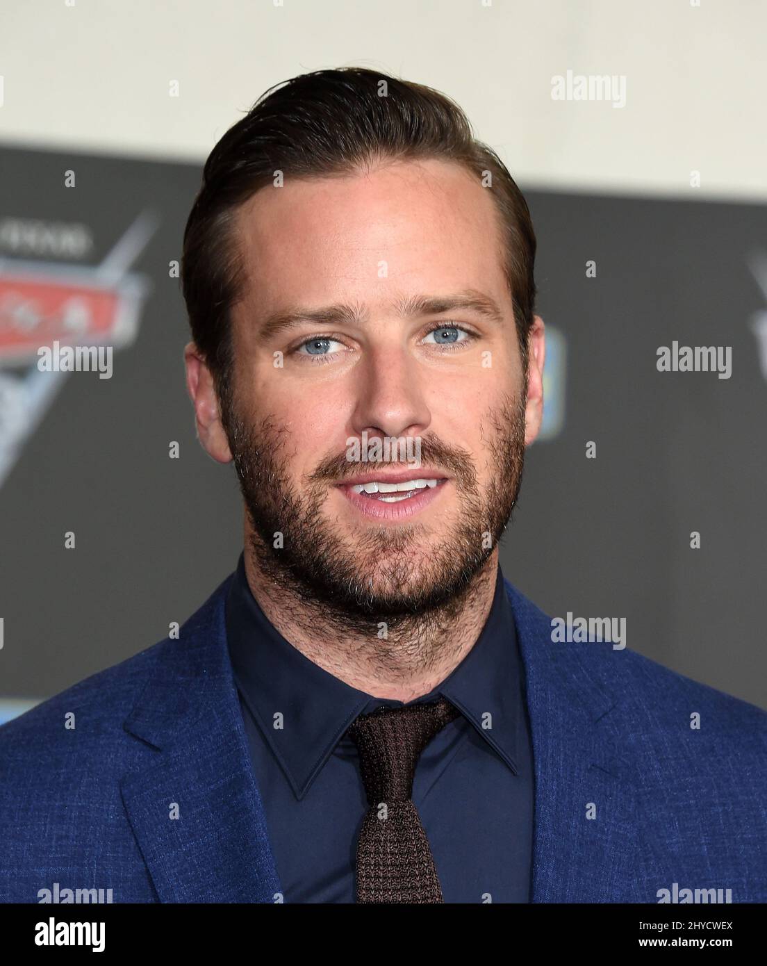 Armie Hammer arriving to the "Cars 3" World Premiere held at the