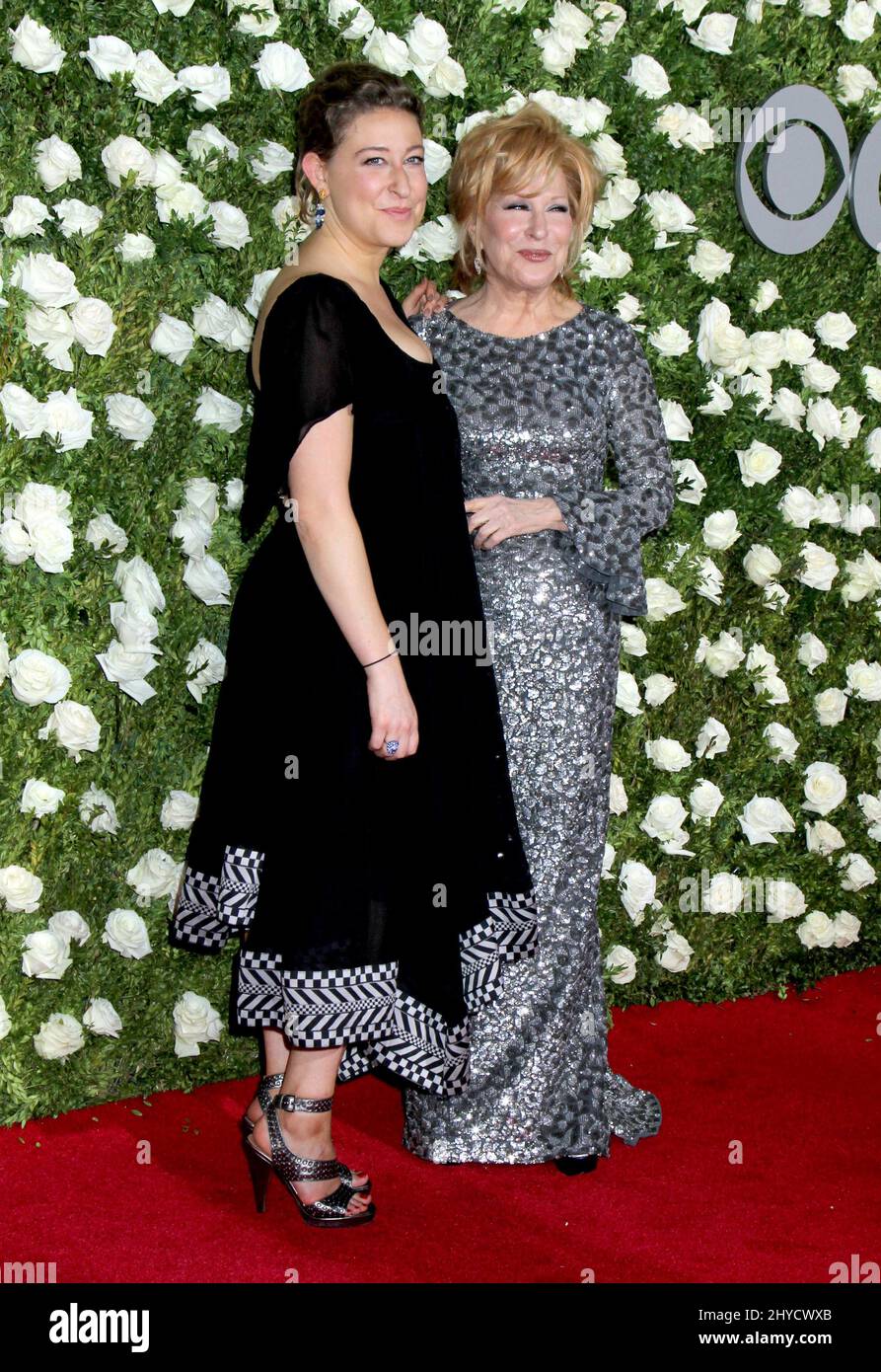 Bette midler daughter sophie von haselberg attending the 71st annual