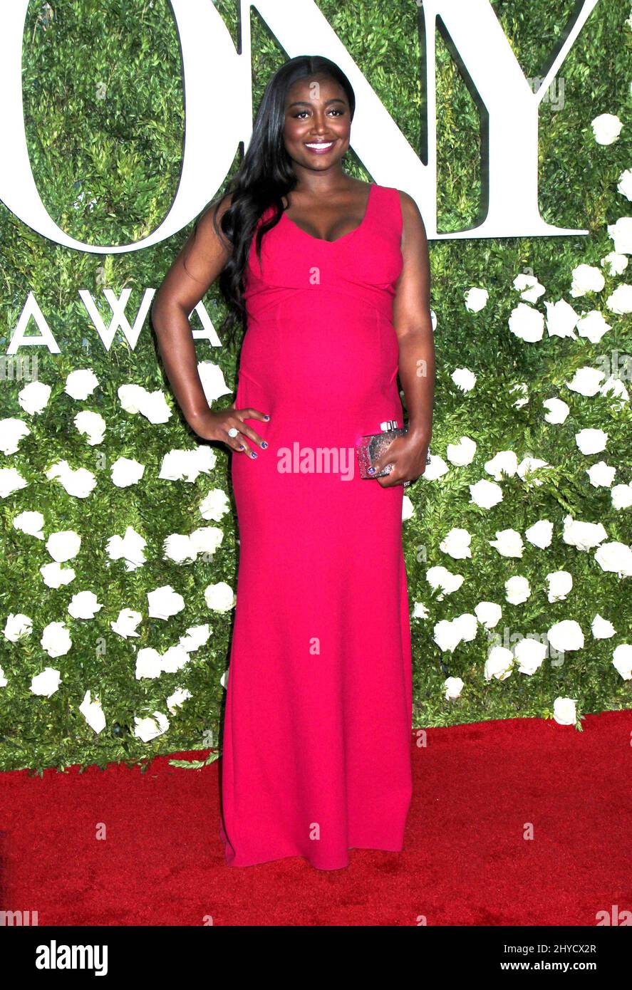 Patina Miller attending the 71st Annual Tony Awards in New York Stock Photo