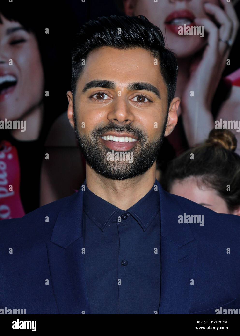 Hasan Minhaj arriving for the "Rough Night" World Premiere held at AMC