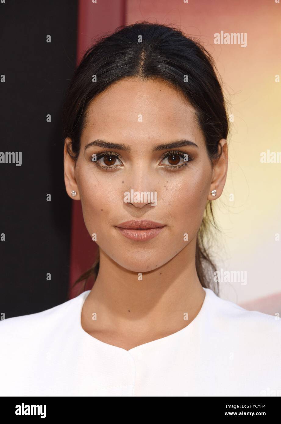 Adria Arjona attending The House Premiere in Los Angeles held at the