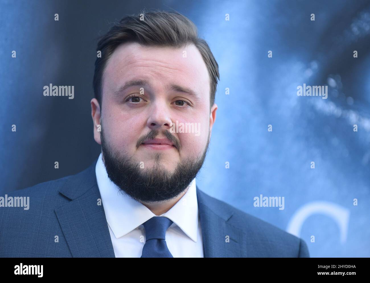 John Bradley attending the season seven premiere of HBO's Game of