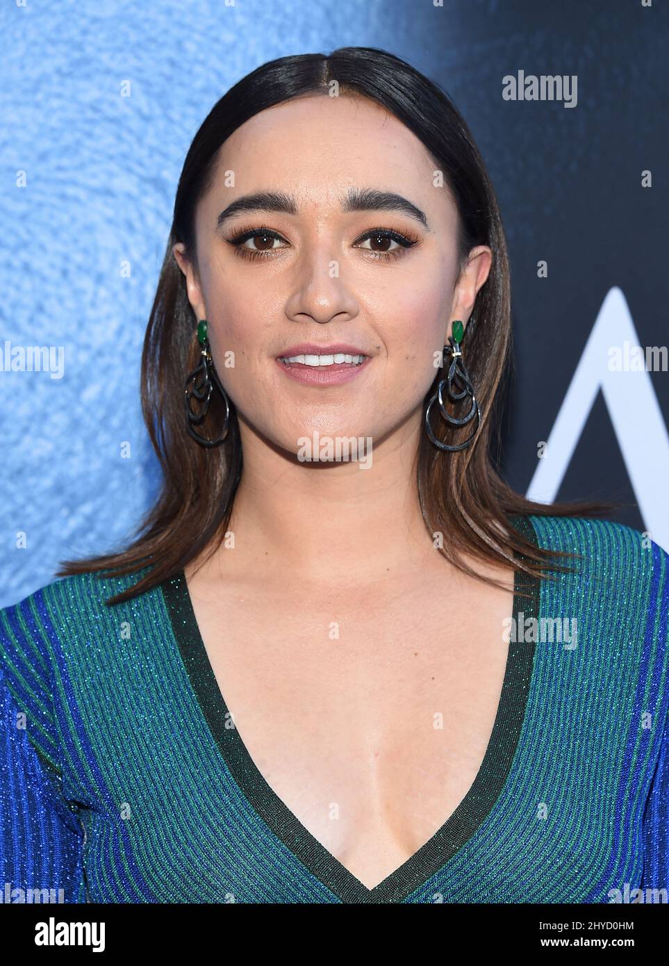 Keisha Castle-Hughes attending the season seven premiere of HBO’s Game