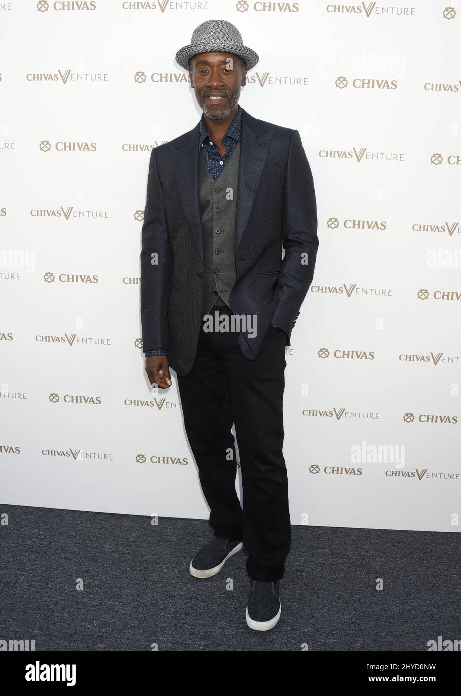 Don Cheadle attending The Final Pitch from Chivas' The Venture held at the LADC Studios, in Los Angeles, California Stock Photo