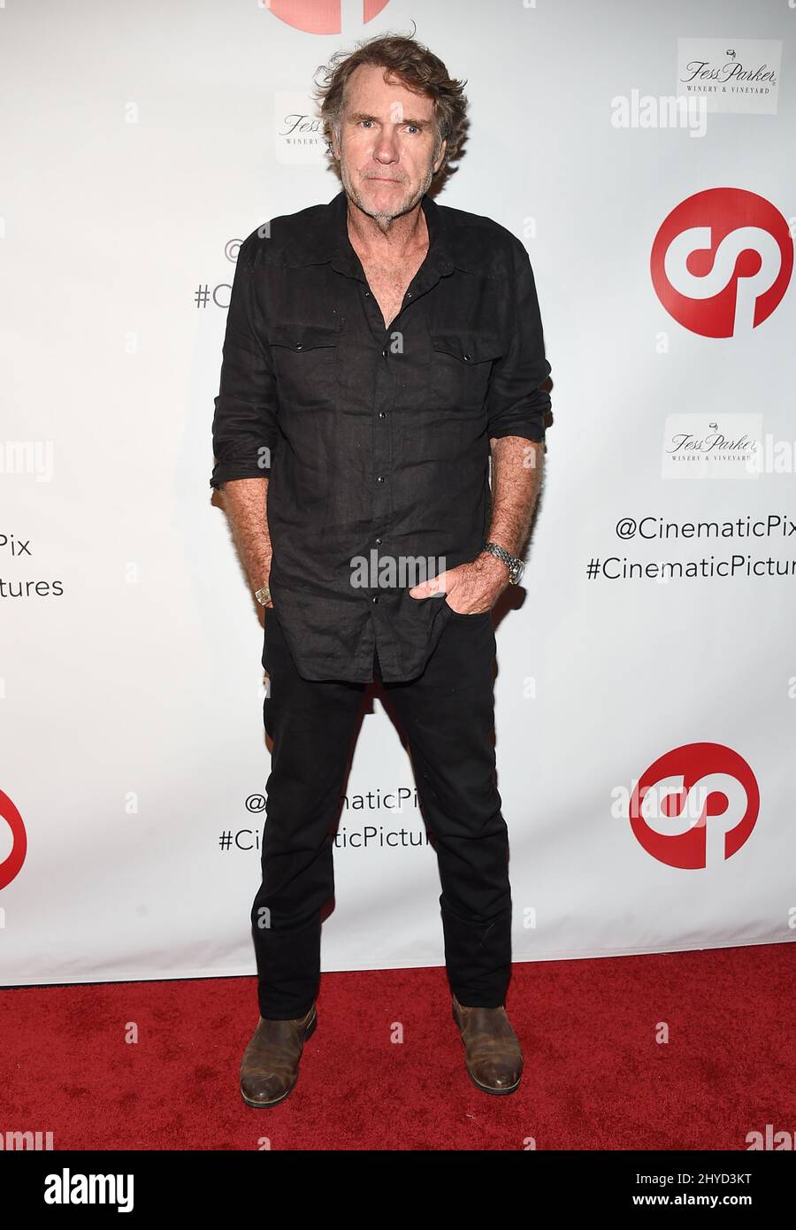 Robert Taylor attending Longmire A Cinematic Pictures Book Launch held at the Cinematic Pictures Gallery in Los Angeles, USA Stock Photo