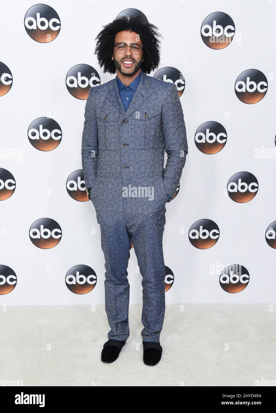 Daveed Diggs arriving for the Disney ABC TCA Summer Press Tour held at