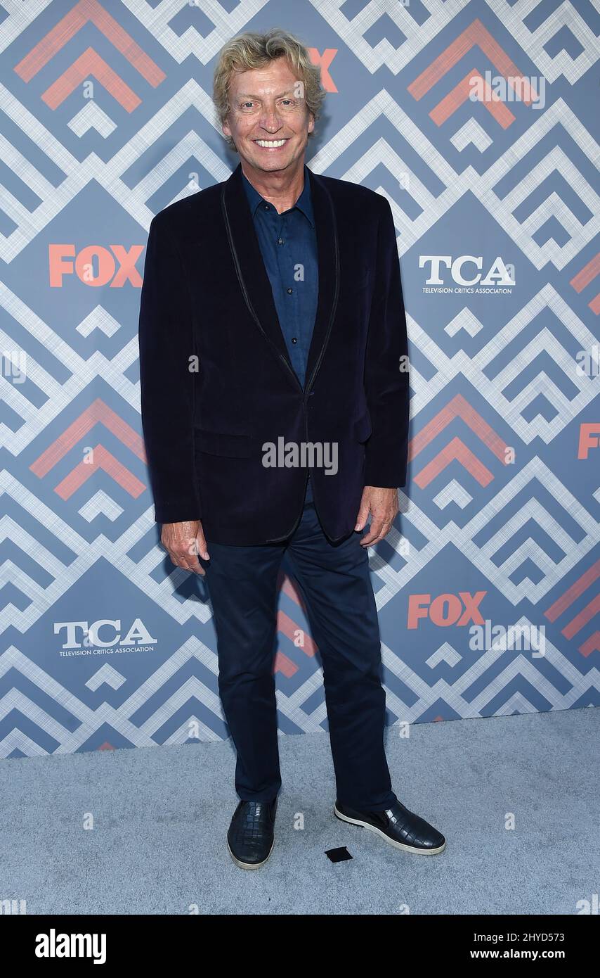 Nigel Lythgoe attending the FOX TCA After Party held at the SoHo House Stock Photo