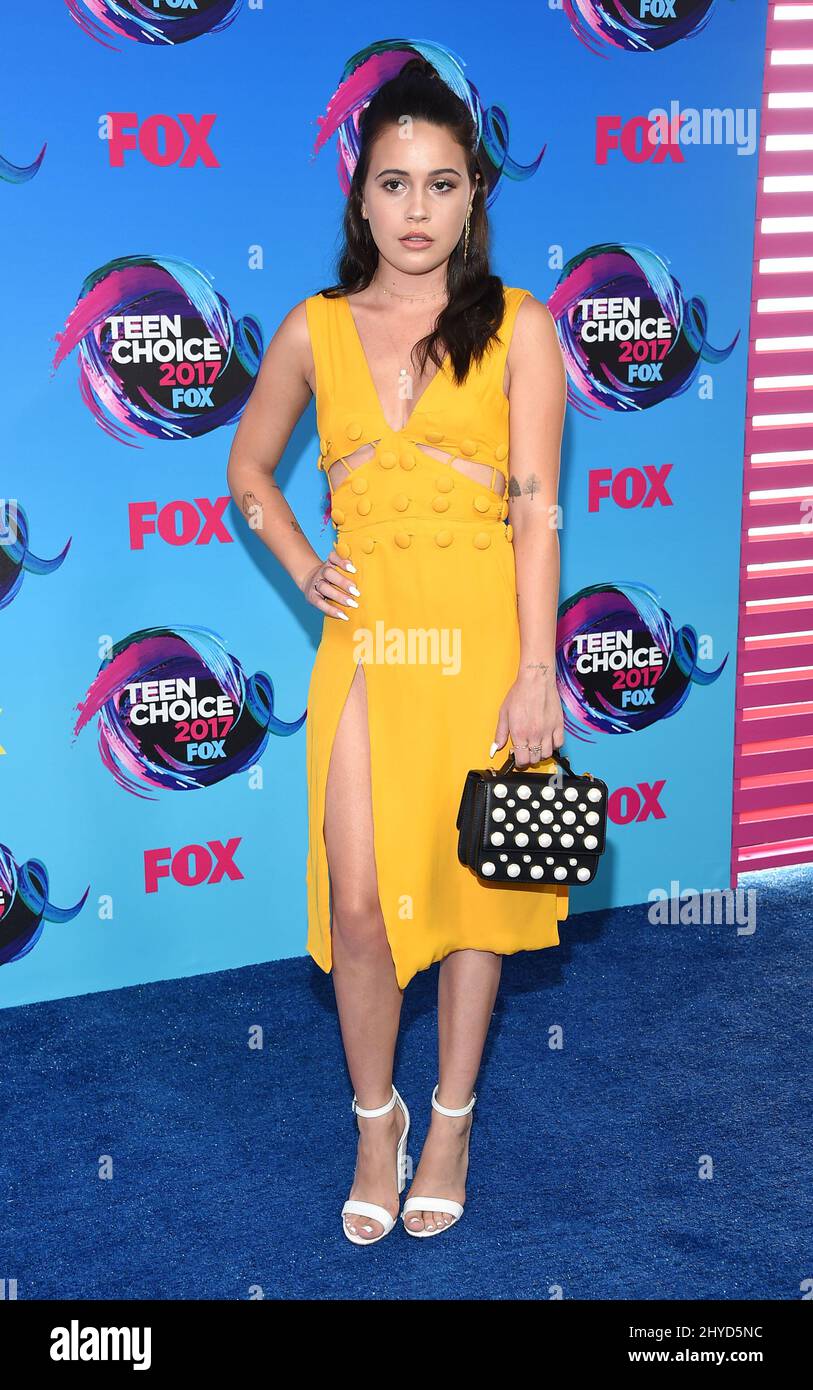 Bea Miller Attending The 2017 Teen Choice Awards Held At The Galen