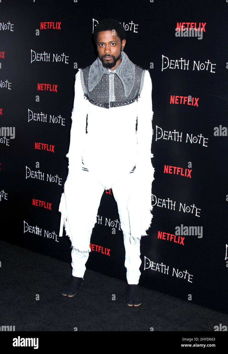 LaKeith Stanfield attending the 'Death Note' premiere held at AMC Loews