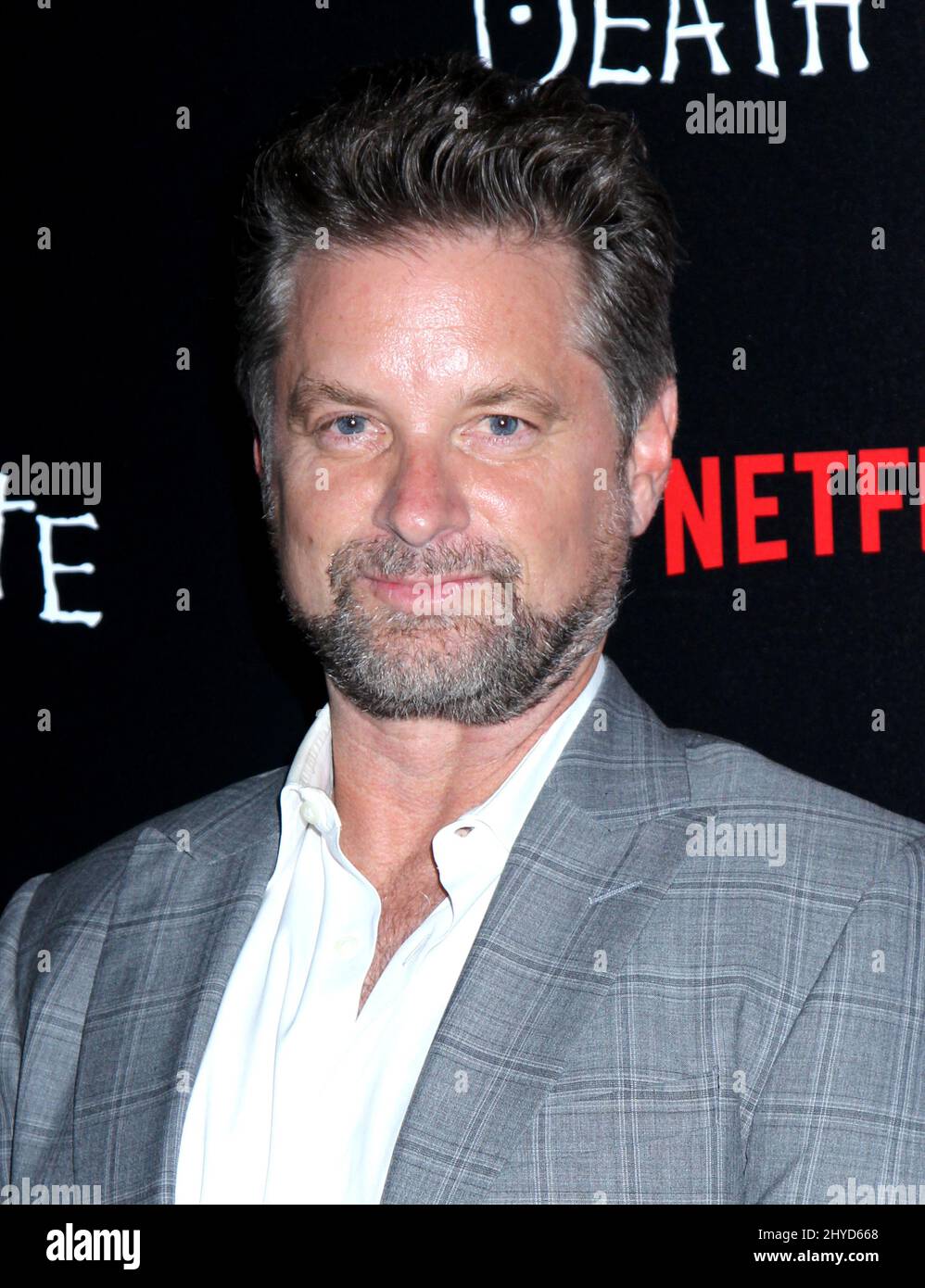 Shea Whigham attending the 'Death Note' premiere held at AMC Loews