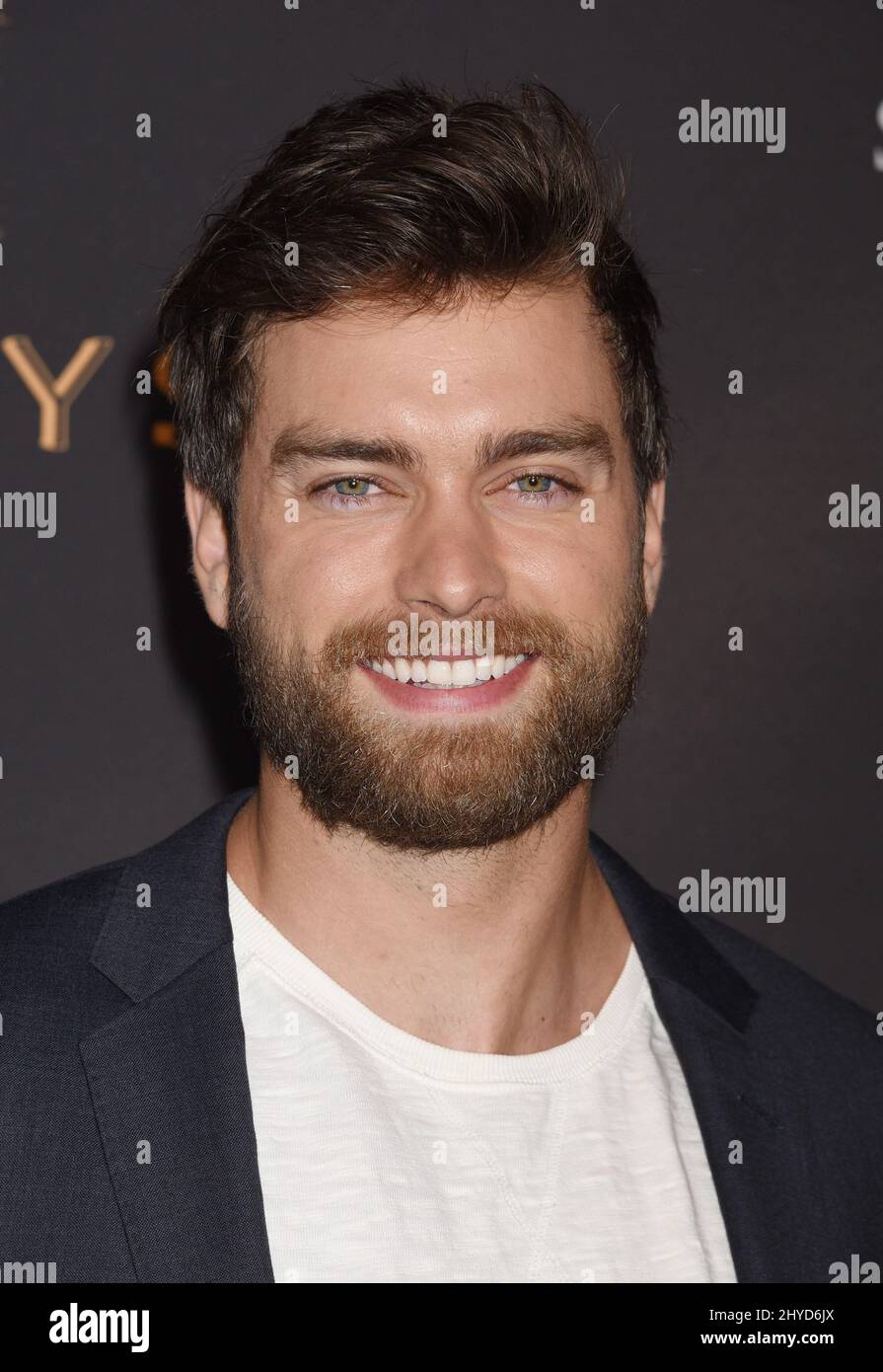 Pierson Fode attending the premiere of The Layover in Los Angeles
