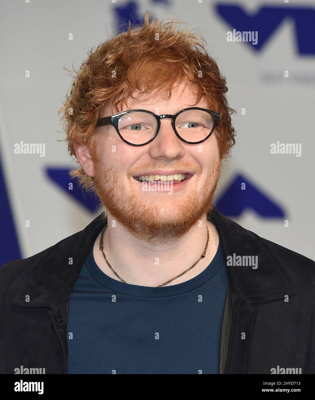 Ed Sheeran attending the MTV Video Music Awards 2017 held at The Forum