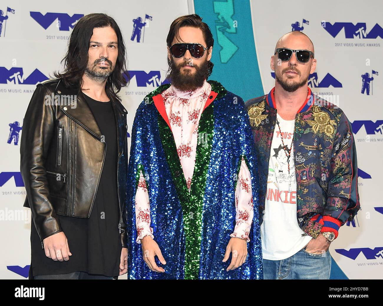 Thirty Seconds to Mars with Jared Leto attending the MTV Video Music ...