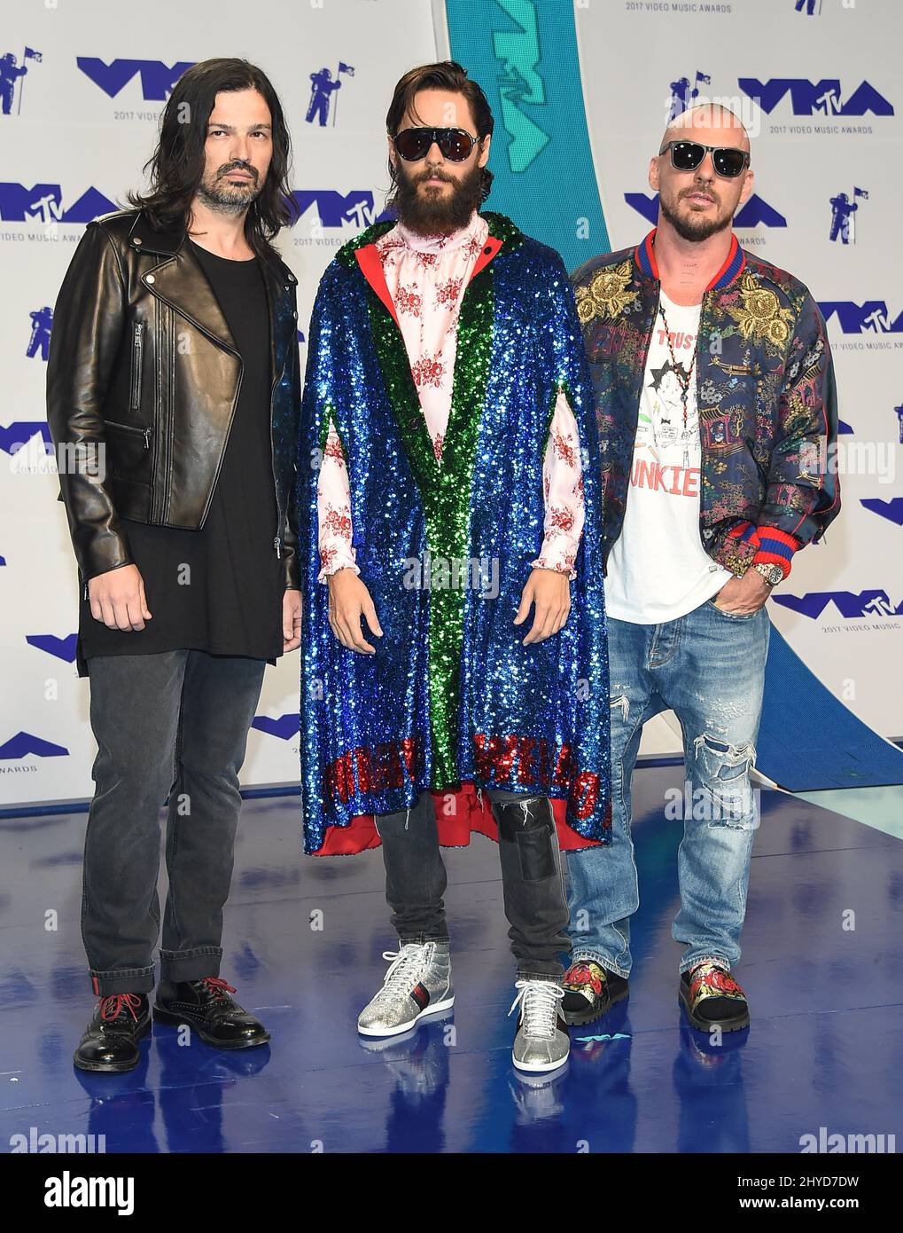 Thirty Seconds to Mars with Jared Leto attending the MTV Video Music ...