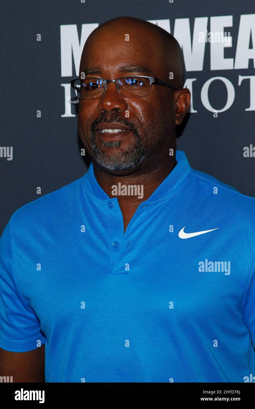 Darius Rucker arriving for Showtime's Mayweather vs. McGregor Pre-Event ...